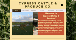 Desktop Screenshot of cypresscattle.com